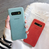 Samsung Galaxy S10+ Plus Alcantara Cover - Furper