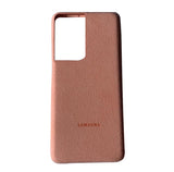 Samsung S21 Ultra Alcantara Cases Cases Samsung Pink 
