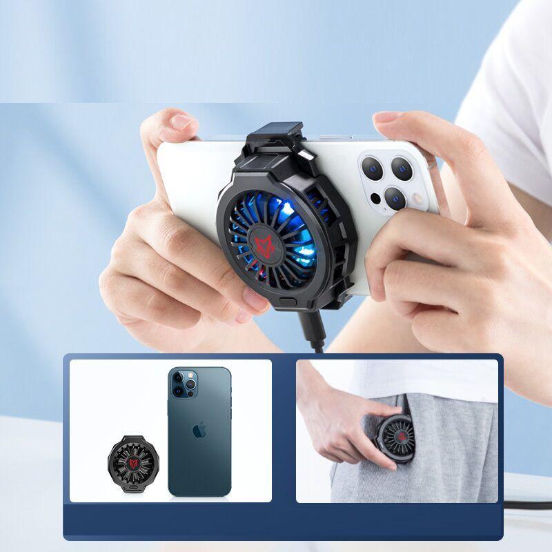 Sarafox WASP Funcooler S02 RGB Mobile Cooling fan for gaming Mobile ...