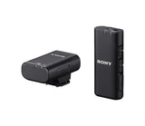 Sony Wireless Microphone ECM-W2BT (Compact, Flexible, Vlogging, Content Creation, Audio) – Black Microphones Sony 
