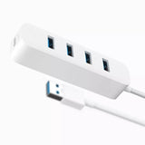 Xiaomi 4 Ports USB3.0 Hub with Stand-by Power Supply Interface USB Hub Extender Extension Connector Adapter For Tablet Computer USB 3.0 HUB Xiaomi 