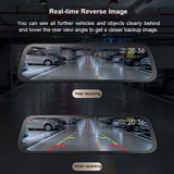 Xiaomi 70mai Rearview Dash Cam Wide 9.35 Inch Full Screen DVR Dash Camera Xiaomi 