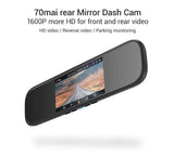 Xiaomi 70mai Rearview Mirror Dash Cam DVR (Global Version) - Furper