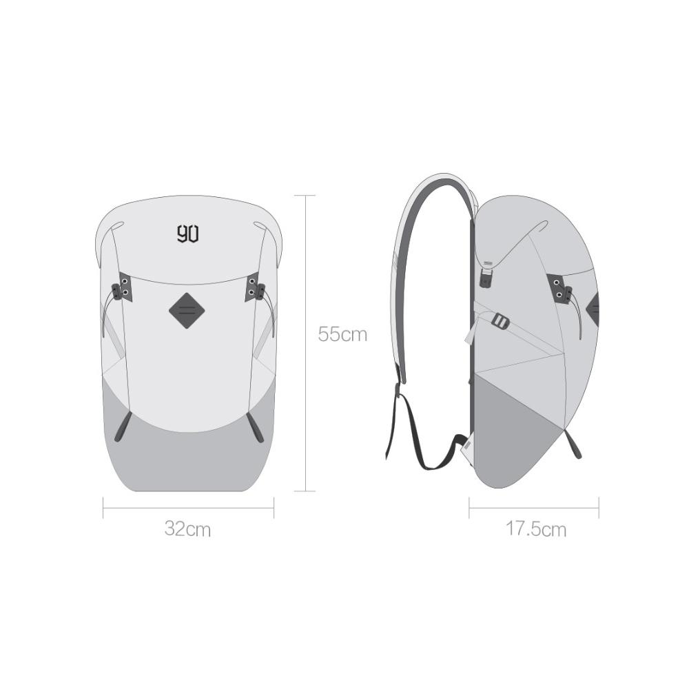 Xiaomi 90Fun Hiking Unisex Multifunction Backpack - Furper