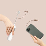 Xiaomi Deerma Electric Milk Frother Handheld Foamer Egg Beater Coffee Mixer USB Portable Blender Rechargeable Milk Frothers & Steamers Deerma 