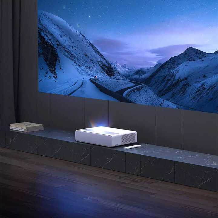 Xiaomi Full Color Laser Ultra Short Throw UST Cinema Projector 1080p 1400ANSI Lumens New Model