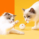 Xiaomi Merry Pet Bluetooth Smart Cat Dog Ball Colorful Led Feather Bells Interactive Toys with Small Tail Work Mijia App Bluetooth smart cat ball Xiaomi 