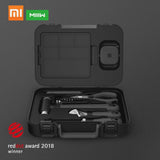 Xiaomi MIIIW Toolbox 6+2 DIY Tools Kits Household Hand Home Fix Tool Set with Screwdriver Wrench Hammer Tape Plier Toolbox Xiaomi 