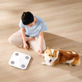 Xiaomi-Mijia smart Body Weight Composition Scale S400 LED Display Dual Frequency Measurement Bluetooth 5.0 (150Kg) Weighing Scale Xiaomi 
