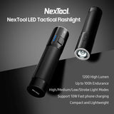 Xiaomi Nextool LED Flashlight Ultra Bright Portable Torch Rechargeable Flashlight 1200 lumens 2400mAh Flashlight/Torch Xiaomi 