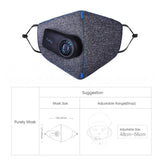Xiaomi Purily KN95 Anti-haze Air Sport Mask With Breathable Fan Mask Xiaomi 