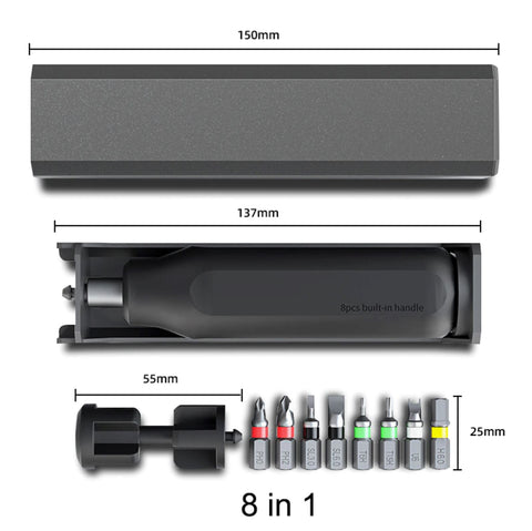 Xiaomi SYATEK Multi Function screwdriver set S2 40 In 1 Screwdriver Set Hand Tools (GB/T-10635) Multipurpose Screwdriver Xiaomi Black 