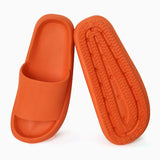 Xiaomi Thick Platform Shoes Cloud Slippers Summer Flip Flops Soft Couples Sandals ( Unisex ) Slippers Xiaomi Orange 38-39(fit37-38) 