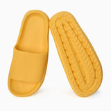 Xiaomi Thick Platform Shoes Cloud Slippers Summer Flip Flops Soft Couples Sandals ( Unisex ) Slippers Xiaomi Yellow 38-39(fit37-38) 