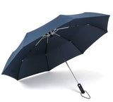 Xiaomi Urevo/90 Fun Automatic Reverse Folding Umbrella With Night Led Light umbrella xiaomi Dark Blue 