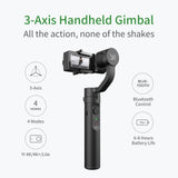 YI Action Camera Gimbal 3-Axis Handheld Stabilizer - Furper