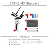 ZHIYUN Crane M3 and M3 Pro 3-Axis Gimbal Handheld Stabilizer for Mirrorless Compact Action Cameras Phone Smartphones iPhone Gimbal ZHIYUN CRANE-M3 STANDARD 